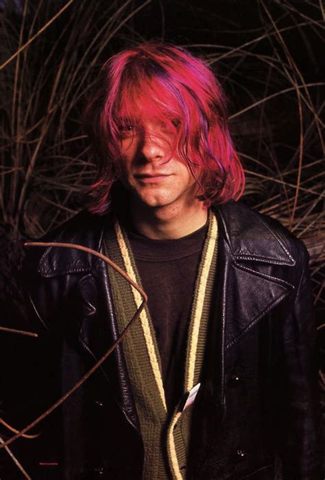Twenty-five years ago. . Kurt cobain red hair